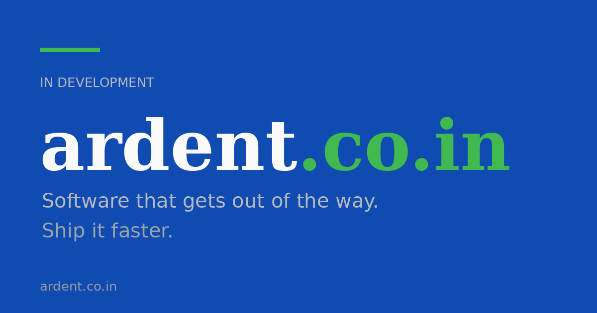Link preview image for ardent.co.in